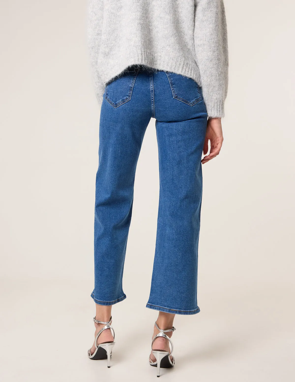 Vertical Stripe Diamante Jeans sold by Blue Vanilla product image thumbnail 2