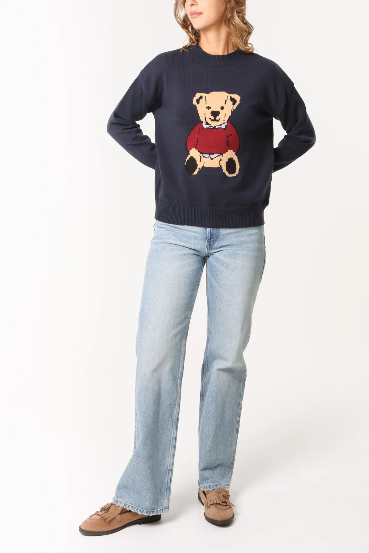 Round Neck Bear Jumper sold by Blue Vanilla product image thumbnail 3