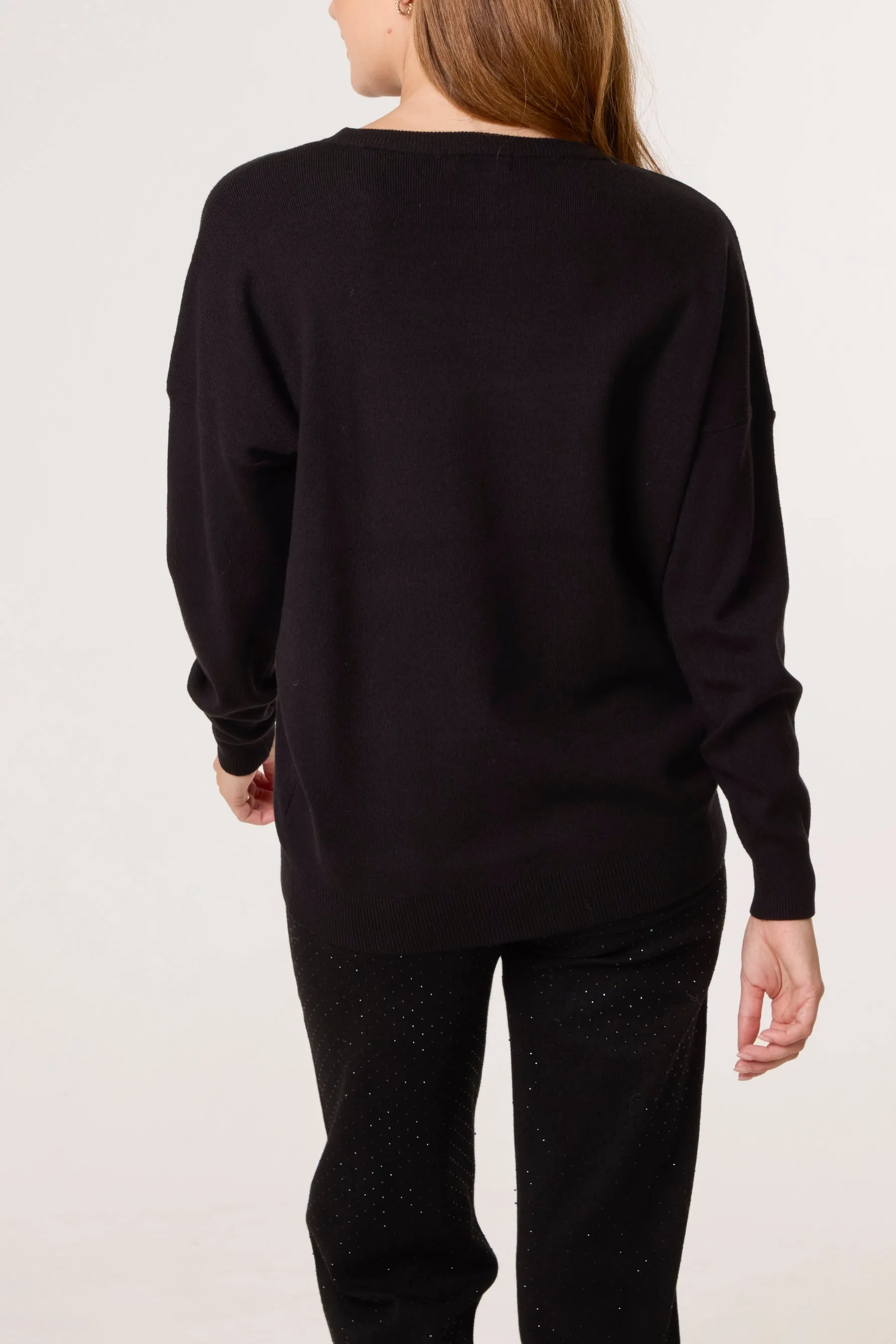 Christmas Sequin Elephant Jumper sold by Blue Vanilla product image thumbnail 4