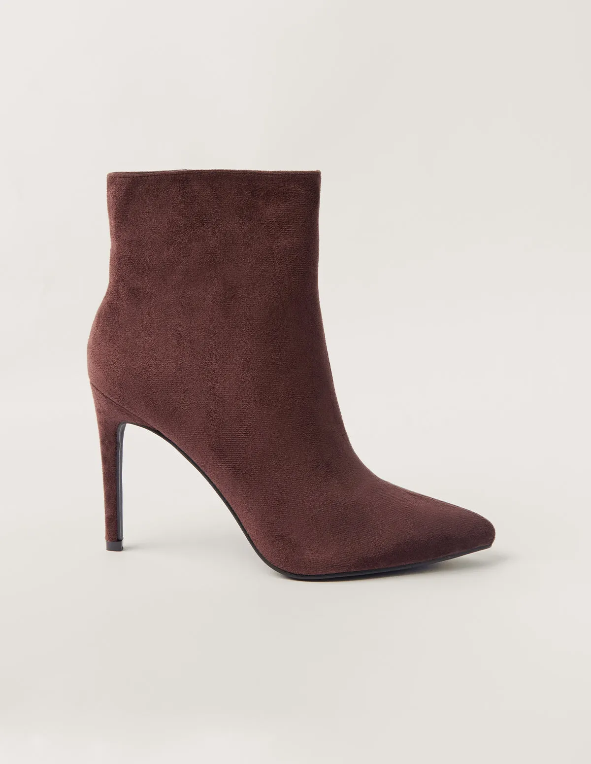 Suede Heeled Boot sold by Blue Vanilla product image thumbnail 2