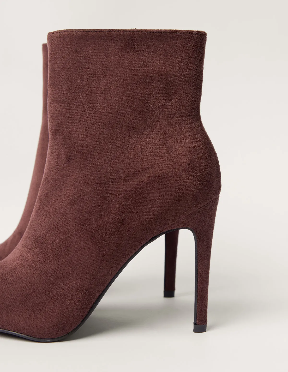 Suede Heeled Boot sold by Blue Vanilla product image thumbnail 3