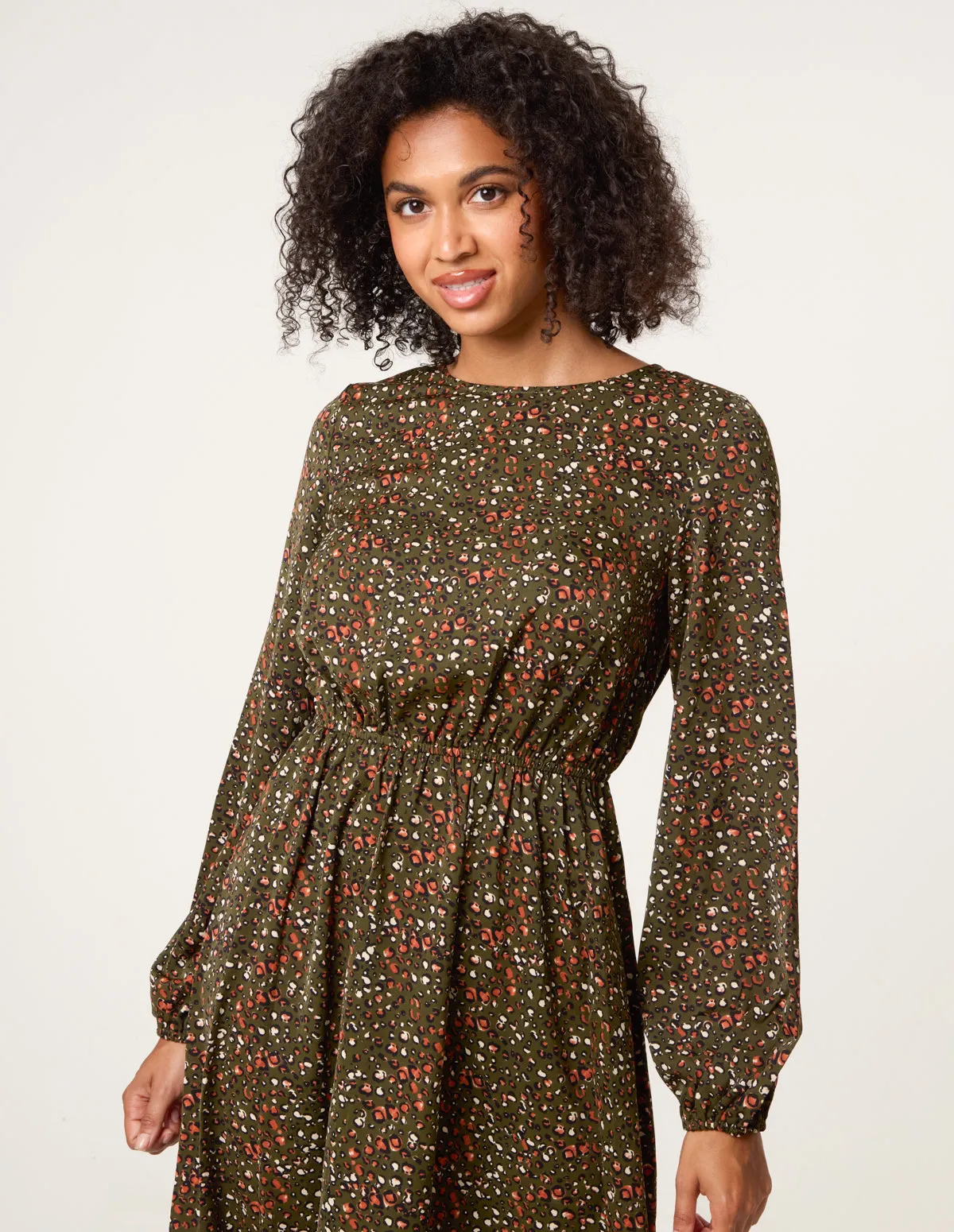 Animal Print Midi Dress sold by Blue Vanilla product image thumbnail 2