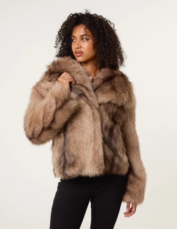 Faux Fur Coat sold by Blue Vanilla