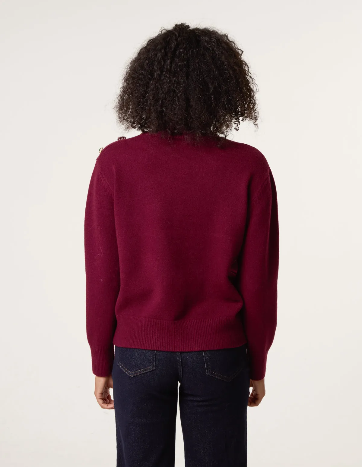 Jewel Button Jumper sold by Blue Vanilla product image thumbnail 4