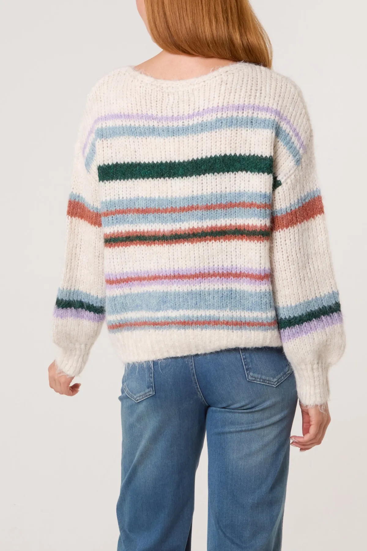 Striped Long Sleeve Jumper sold by Blue Vanilla product image thumbnail 4