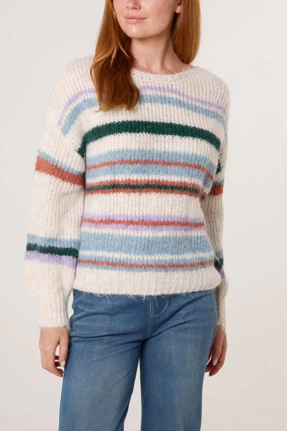 Striped Long Sleeve Jumper sold by Blue Vanilla
