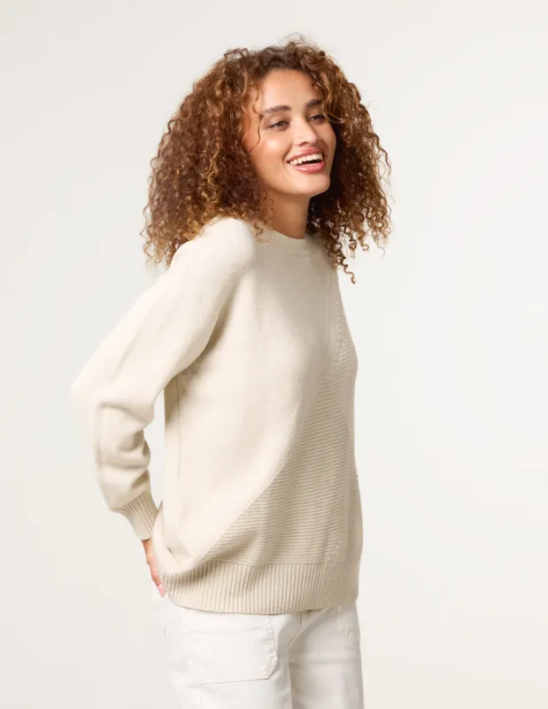 Argyle Stitch Detail Jumper sold by Blue Vanilla