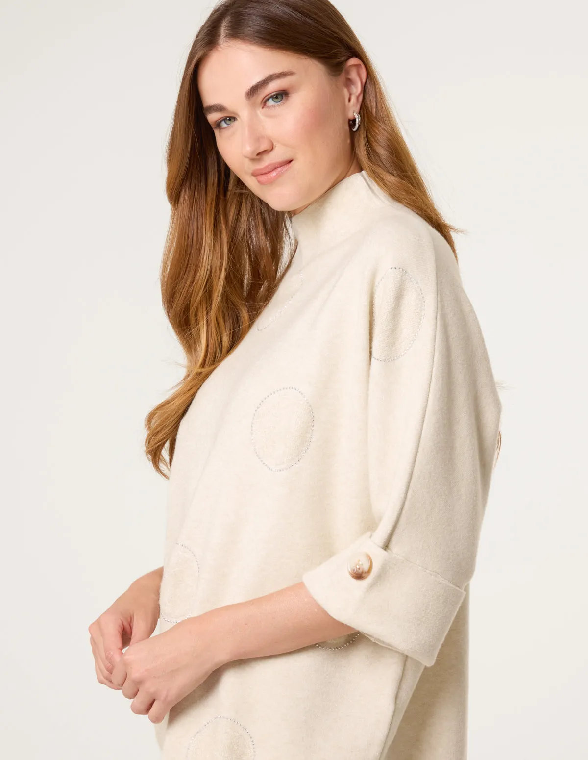 Circle Rhinestone Jumper sold by Blue Vanilla product image thumbnail 3