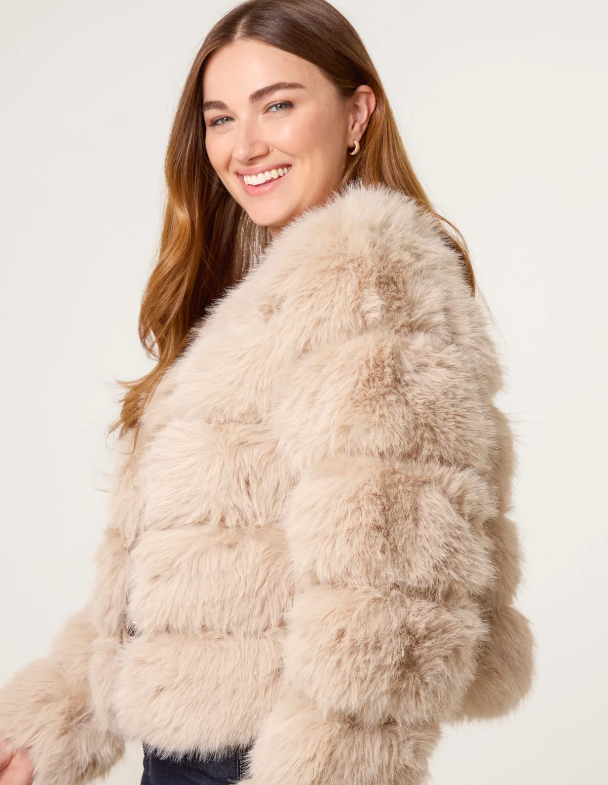 Pelted Fur Jacket sold by Blue Vanilla product image thumbnail 4