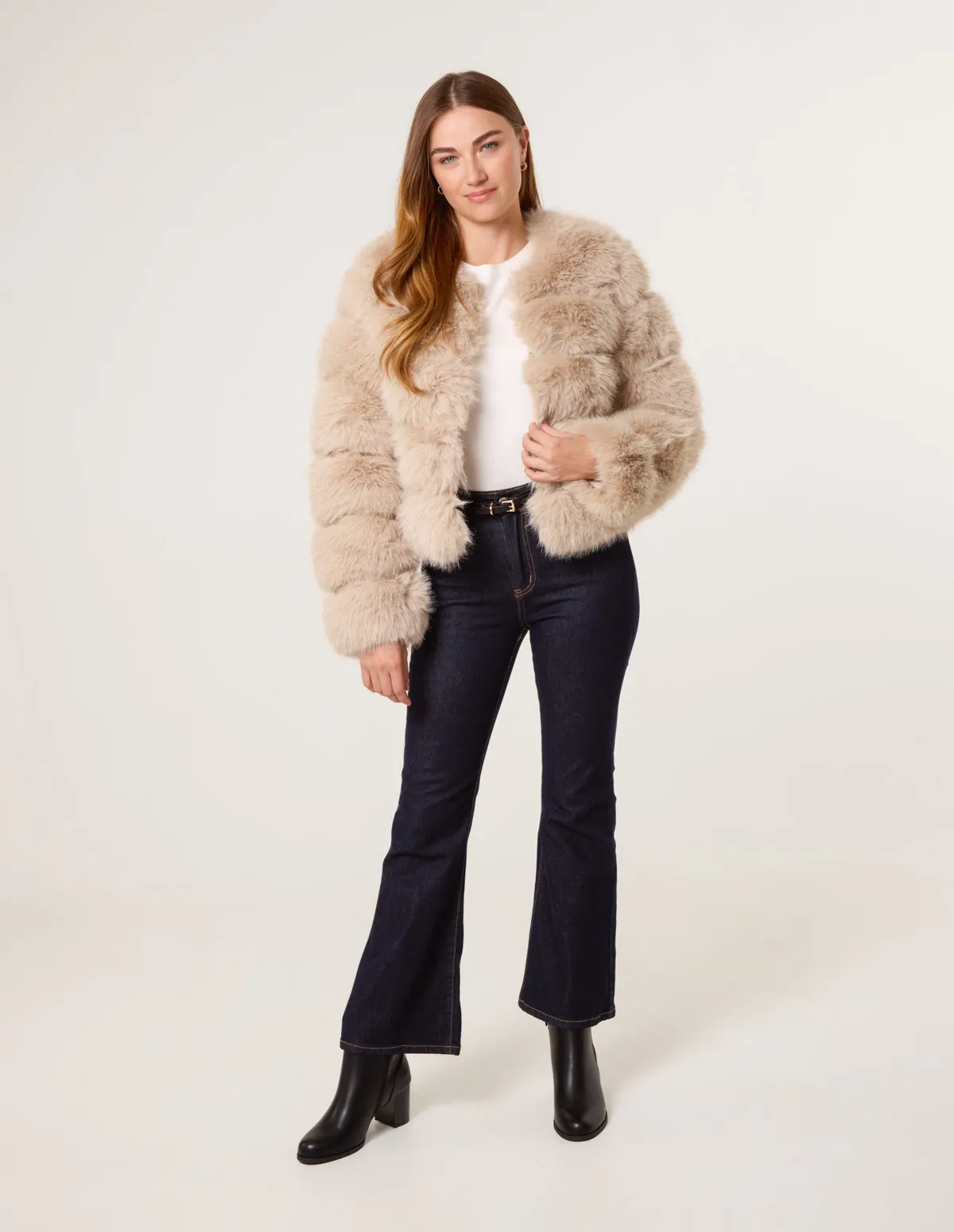 Pelted Fur Jacket sold by Blue Vanilla product image thumbnail 3