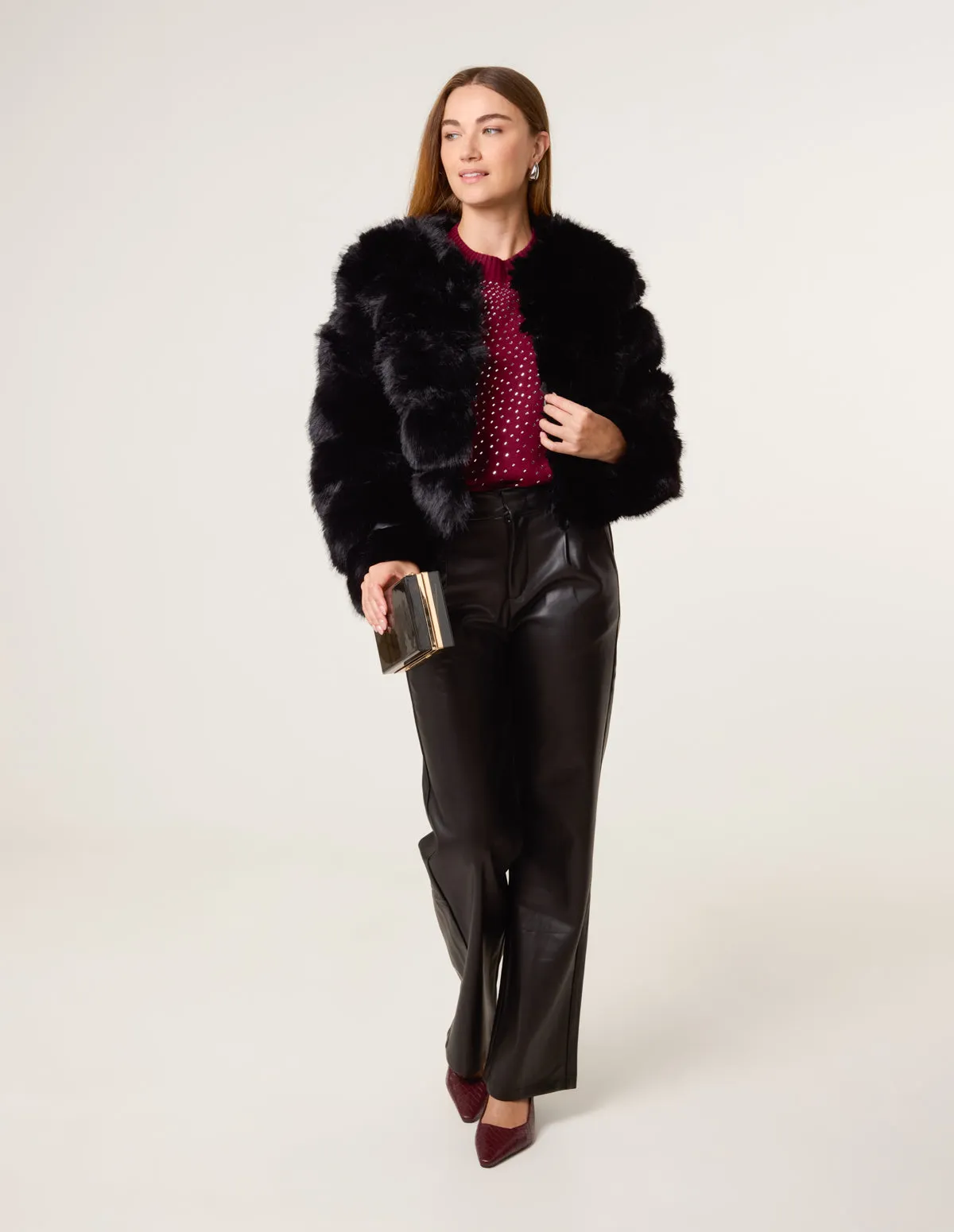 Pelted Fur Jacket sold by Blue Vanilla product image thumbnail 2