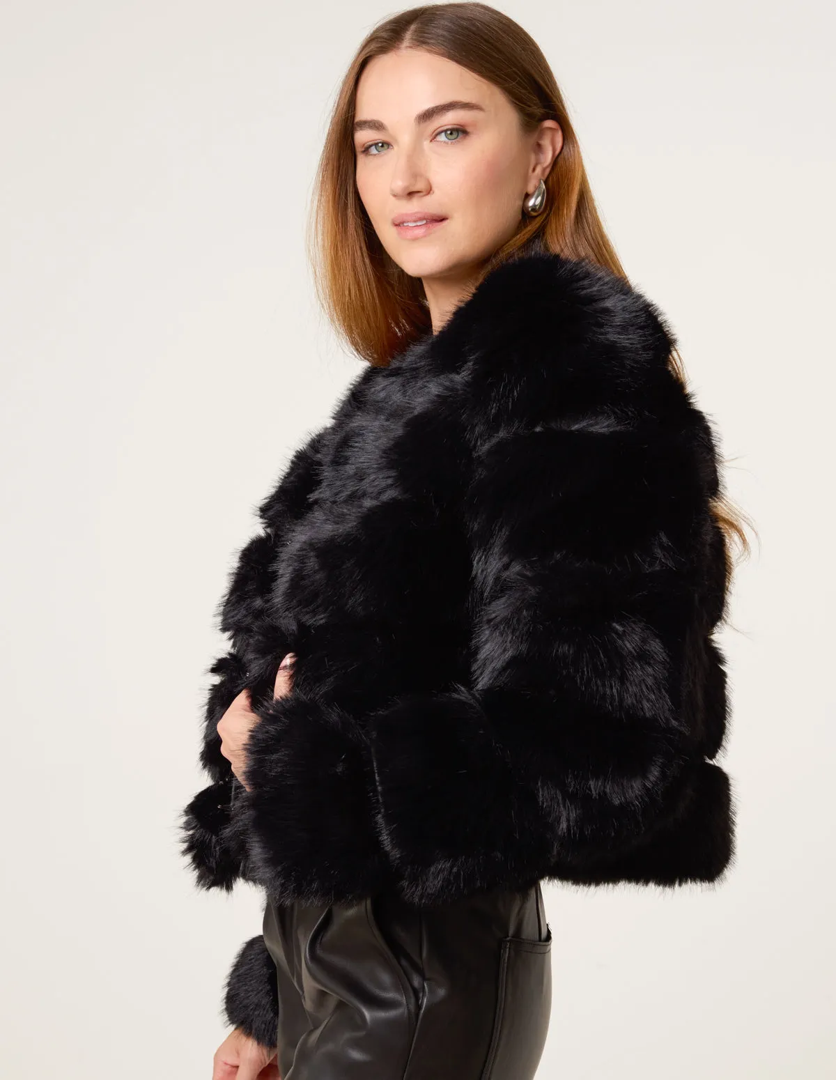 Pelted Fur Jacket sold by Blue Vanilla product image thumbnail 3