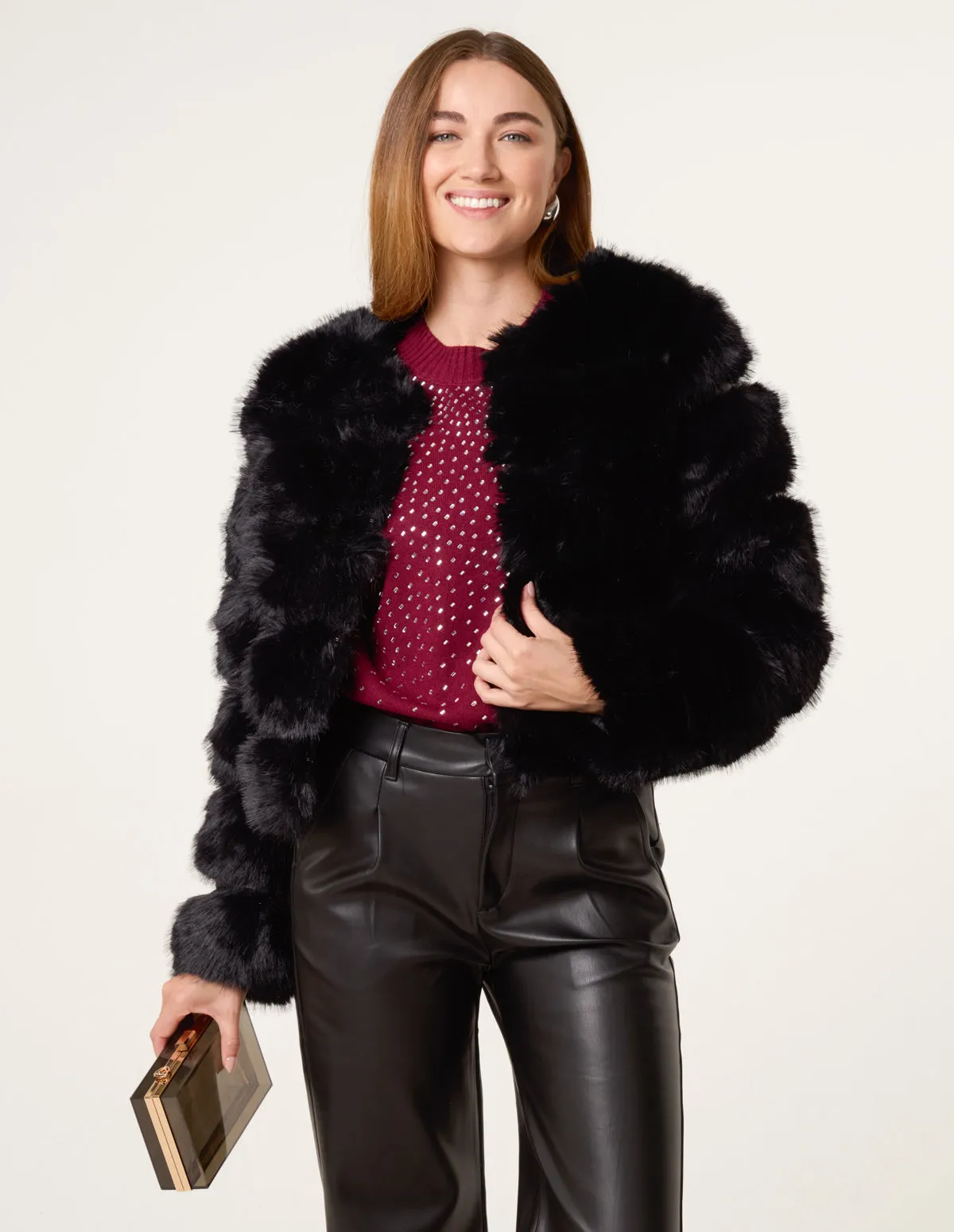 Pelted Fur Jacket sold by Blue Vanilla