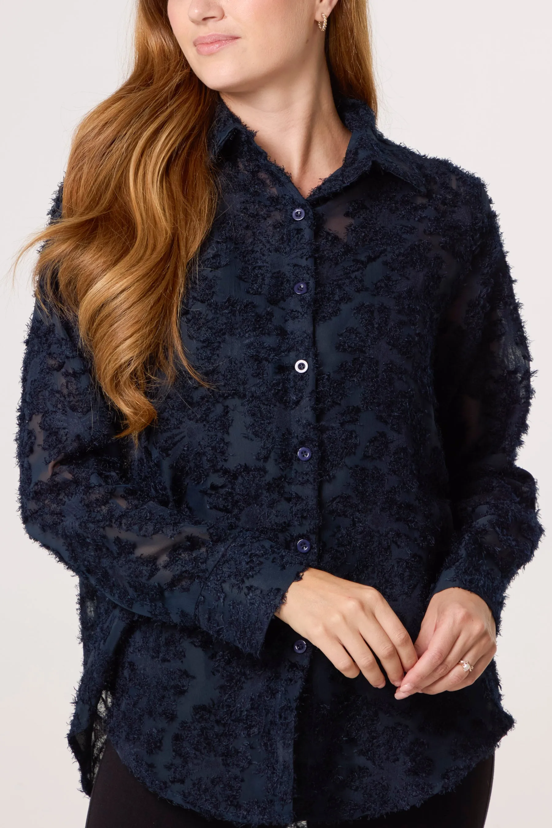 Fluffy Oversized Shirt sold by Blue Vanilla