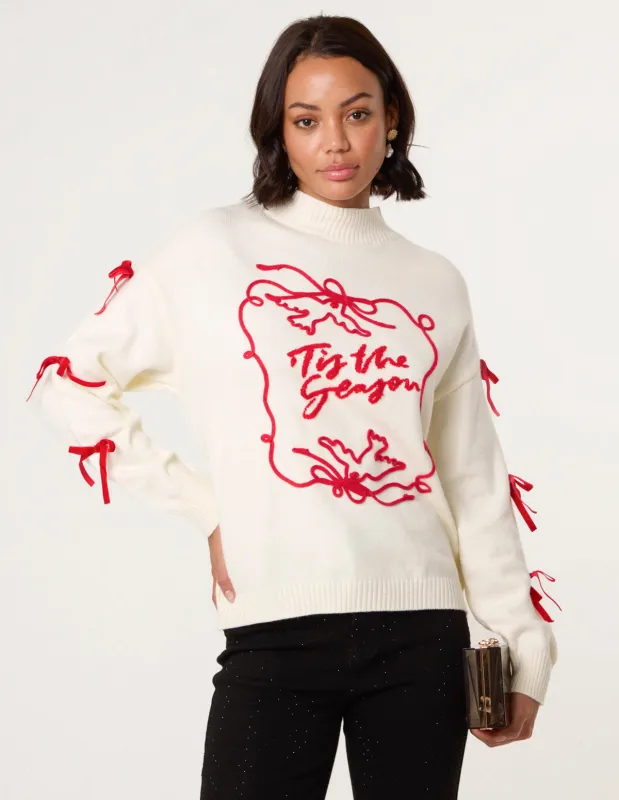 Christmas Tis The Season Jumper sold by Blue Vanilla