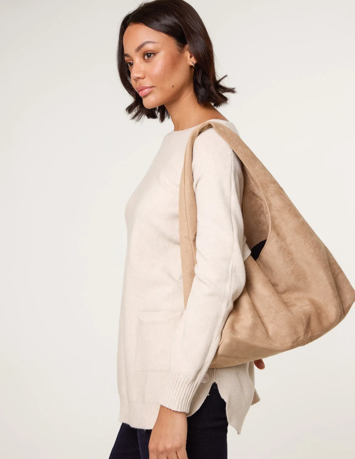 Pocket Slash Scoop Neck Jumper sold by Blue Vanilla