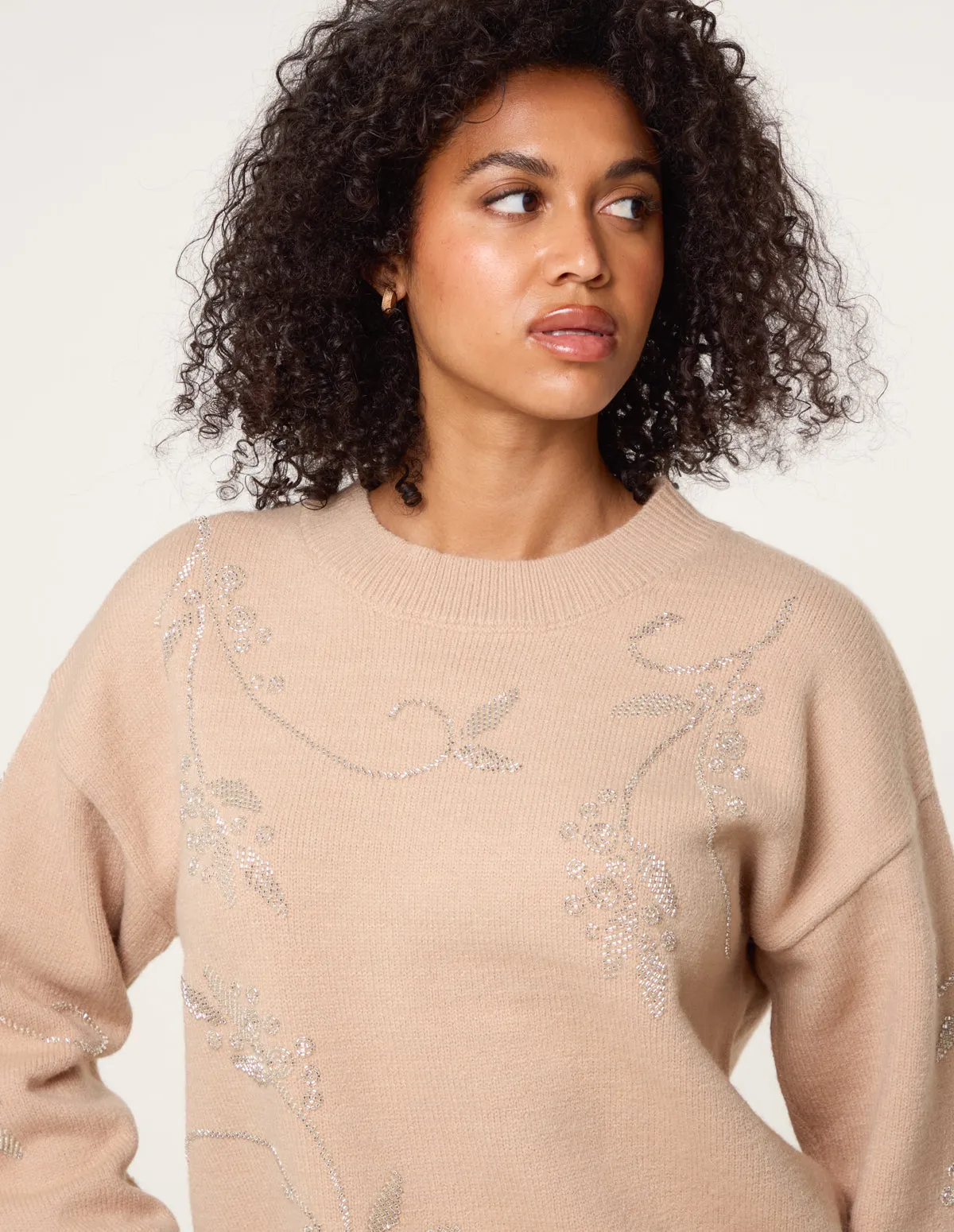 Sparkling Sequins Jumper sold by Blue Vanilla product image thumbnail 3