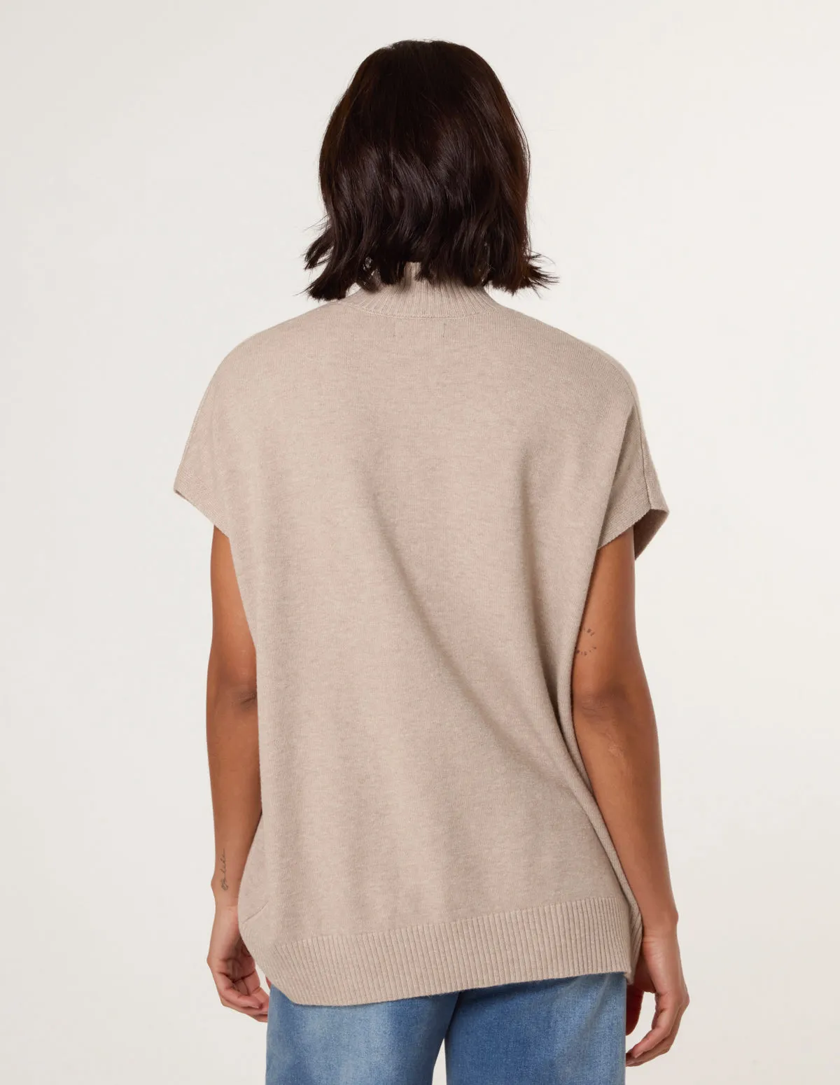 Oversized Sleeveless Jumper sold by Blue Vanilla product image thumbnail 4