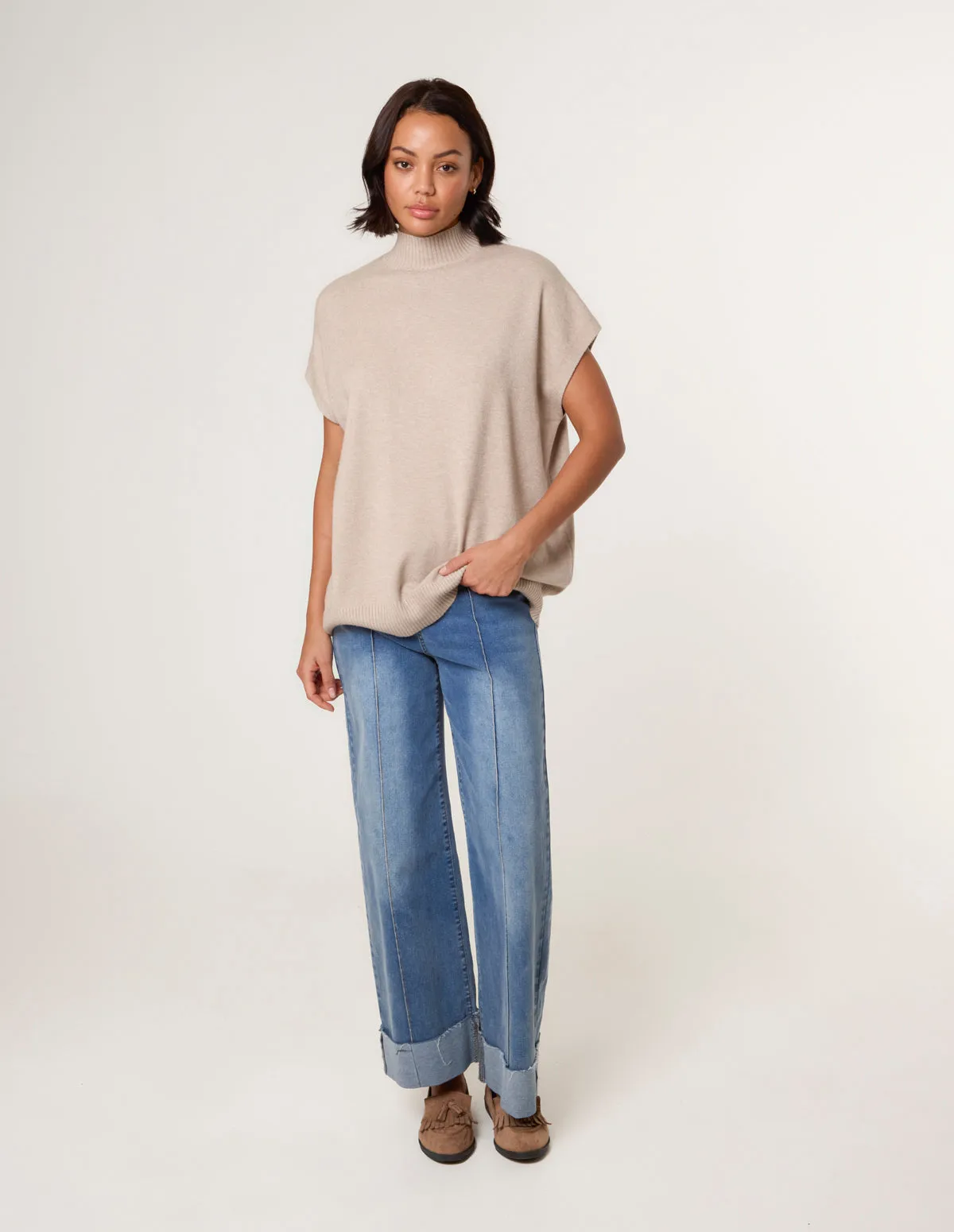 Oversized Sleeveless Jumper sold by Blue Vanilla product image thumbnail 2