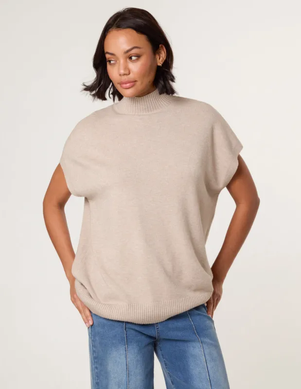 Oversized Sleeveless Jumper sold by Blue Vanilla