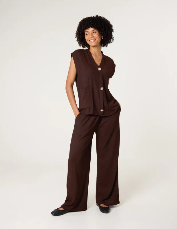 Gold Button Co-ord Set sold by Blue Vanilla