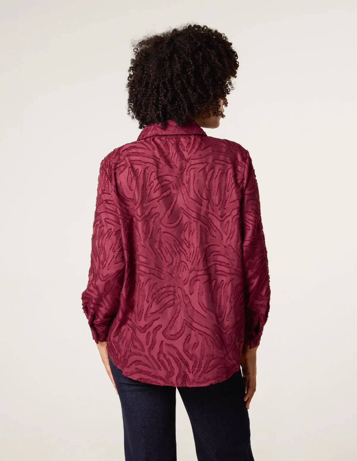 Burnact Oversized Shirt sold by Blue Vanilla product image thumbnail 4