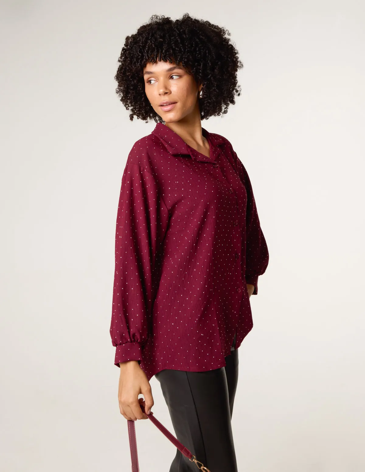 Diamante Shirt sold by Blue Vanilla product image thumbnail 2