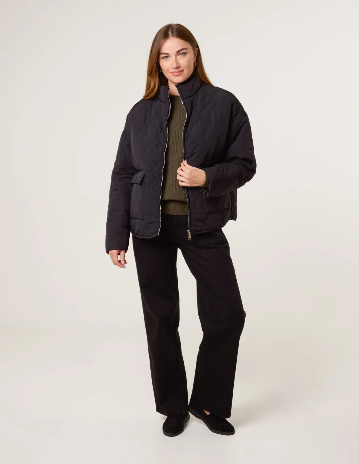 Quilted Jacket sold by Blue Vanilla product image thumbnail 2