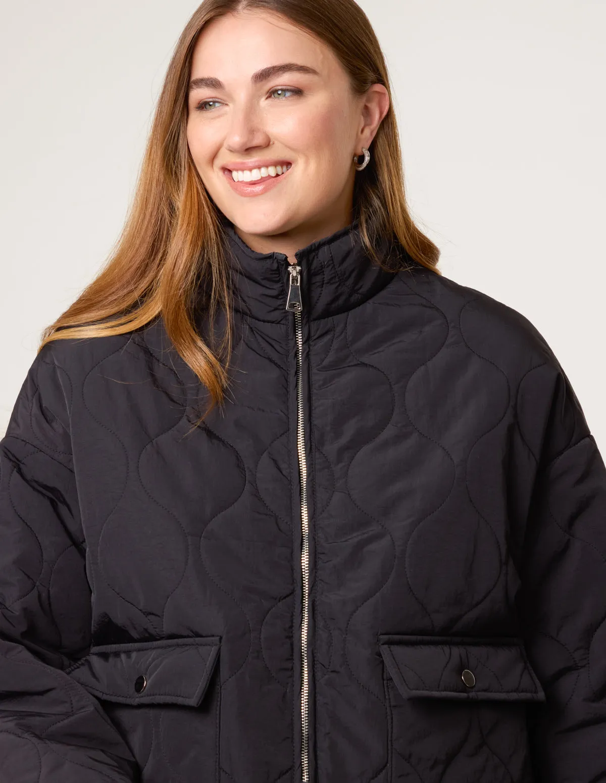 Quilted Jacket sold by Blue Vanilla product image thumbnail 3