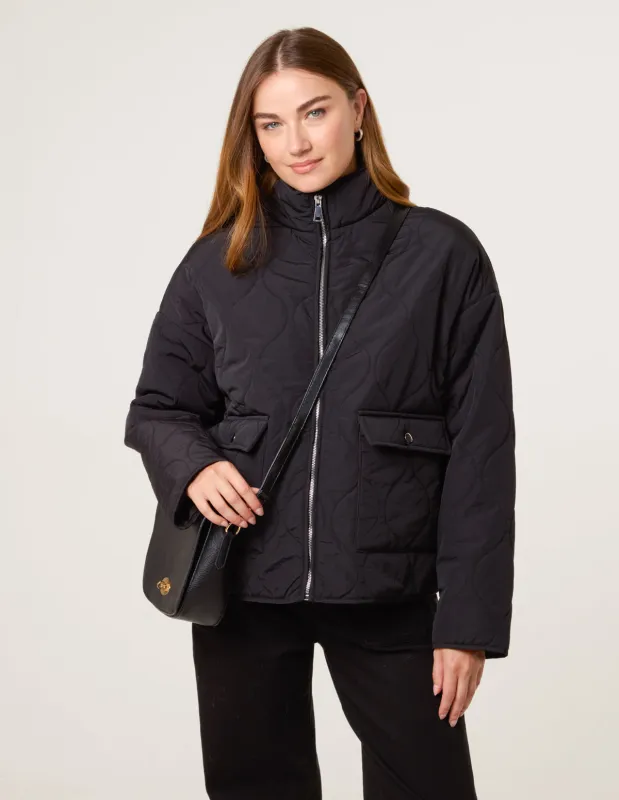 Quilted Jacket sold by Blue Vanilla