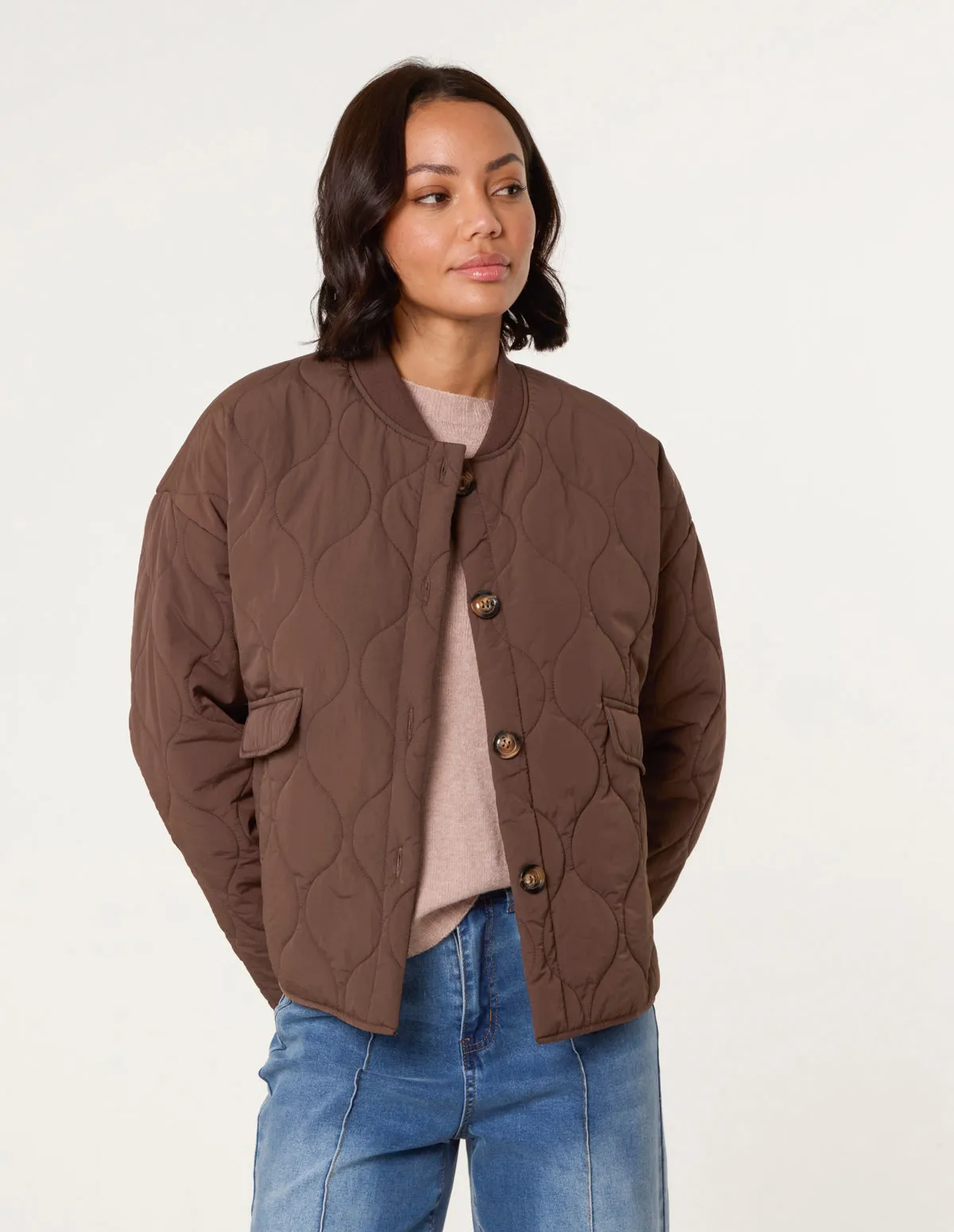 Quilted Jacket sold by Blue Vanilla