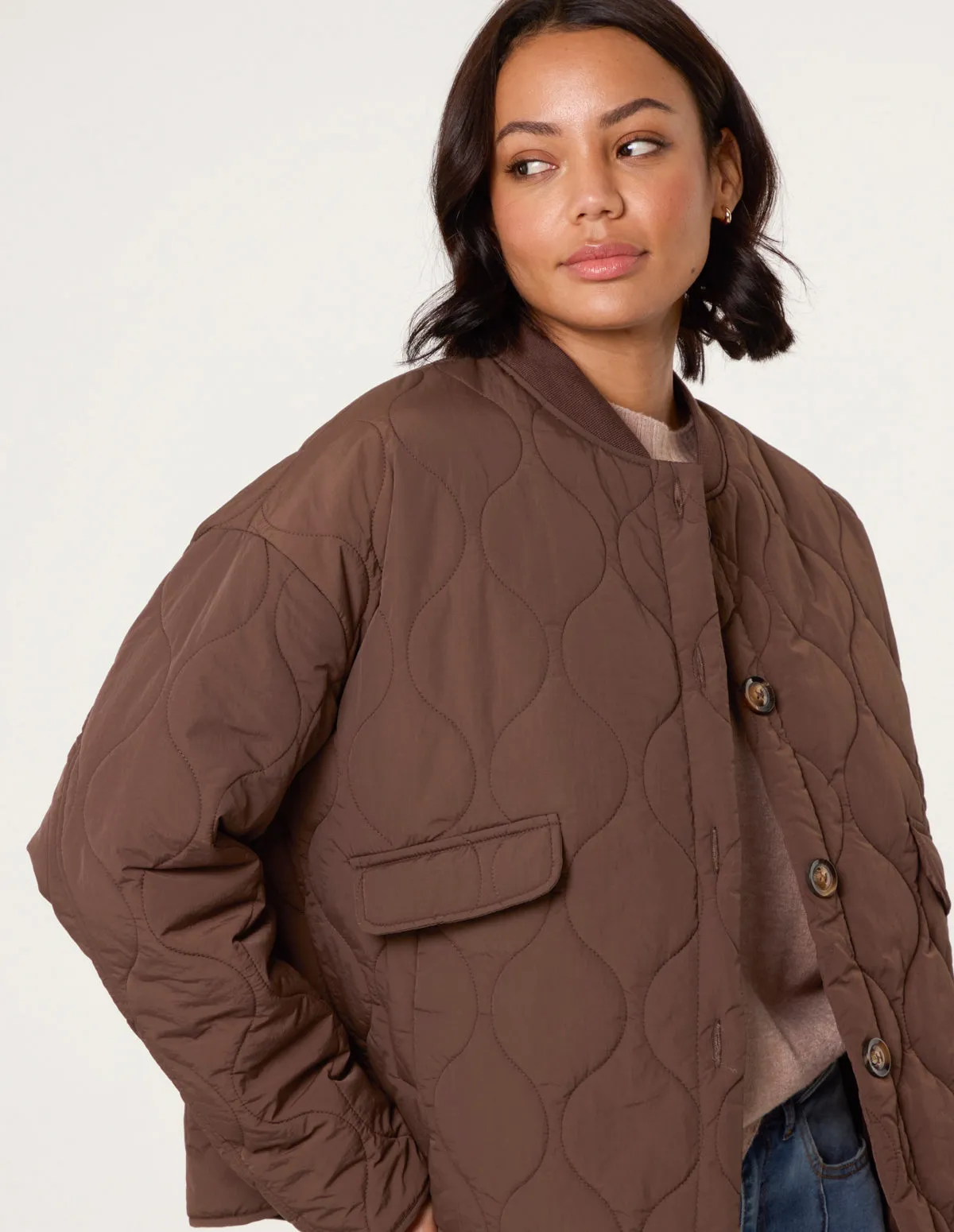 Quilted Jacket sold by Blue Vanilla product image thumbnail 3