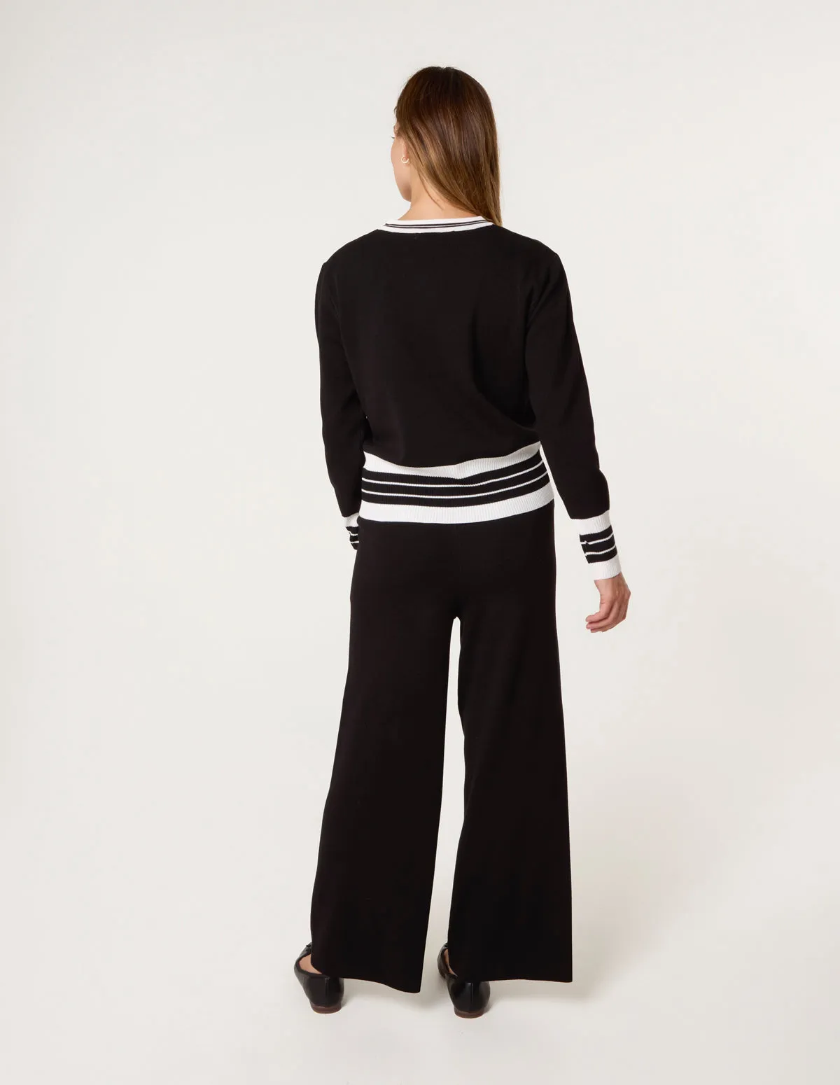 Contrast Colour Co-ord -Button Front Set sold by Blue Vanilla product image thumbnail 5