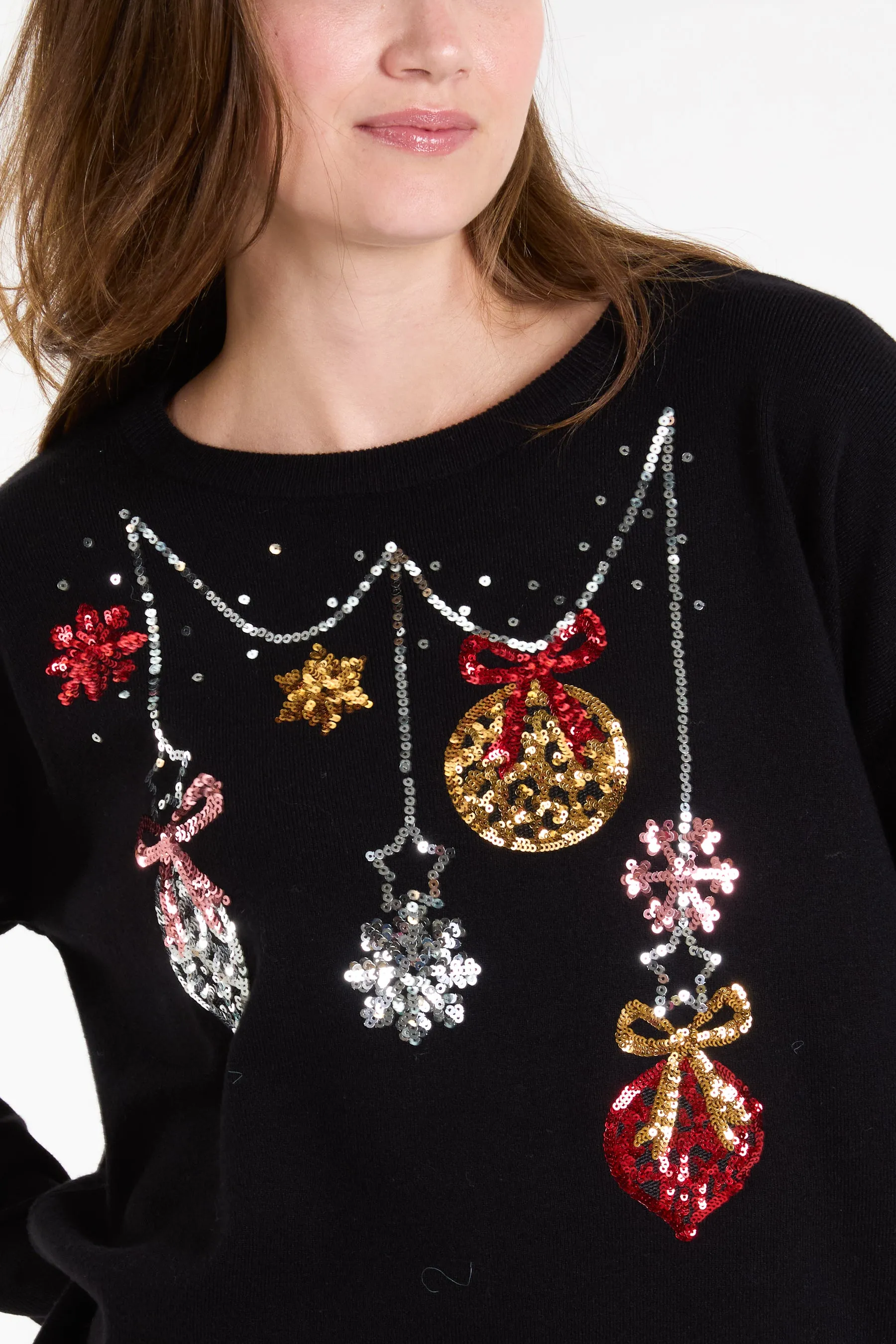 Christmas Jingle Bell Bauble Jumper sold by Blue Vanilla product image thumbnail 2