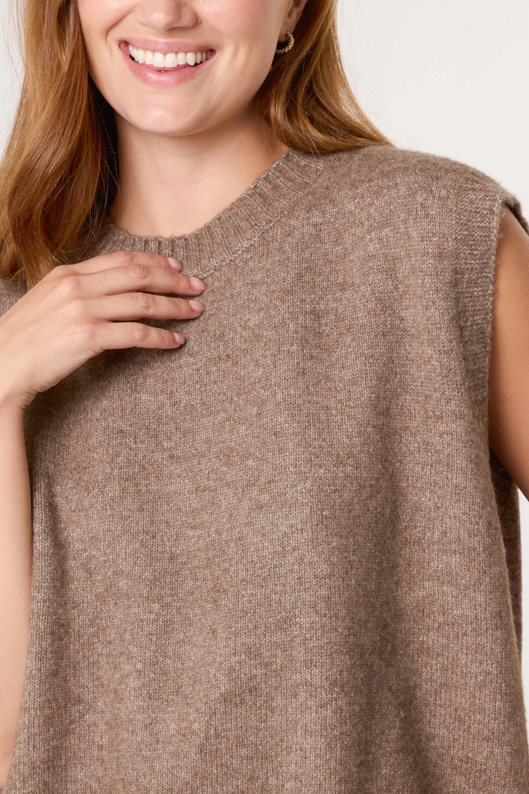 Round Neck Vest sold by Blue Vanilla product image thumbnail 2