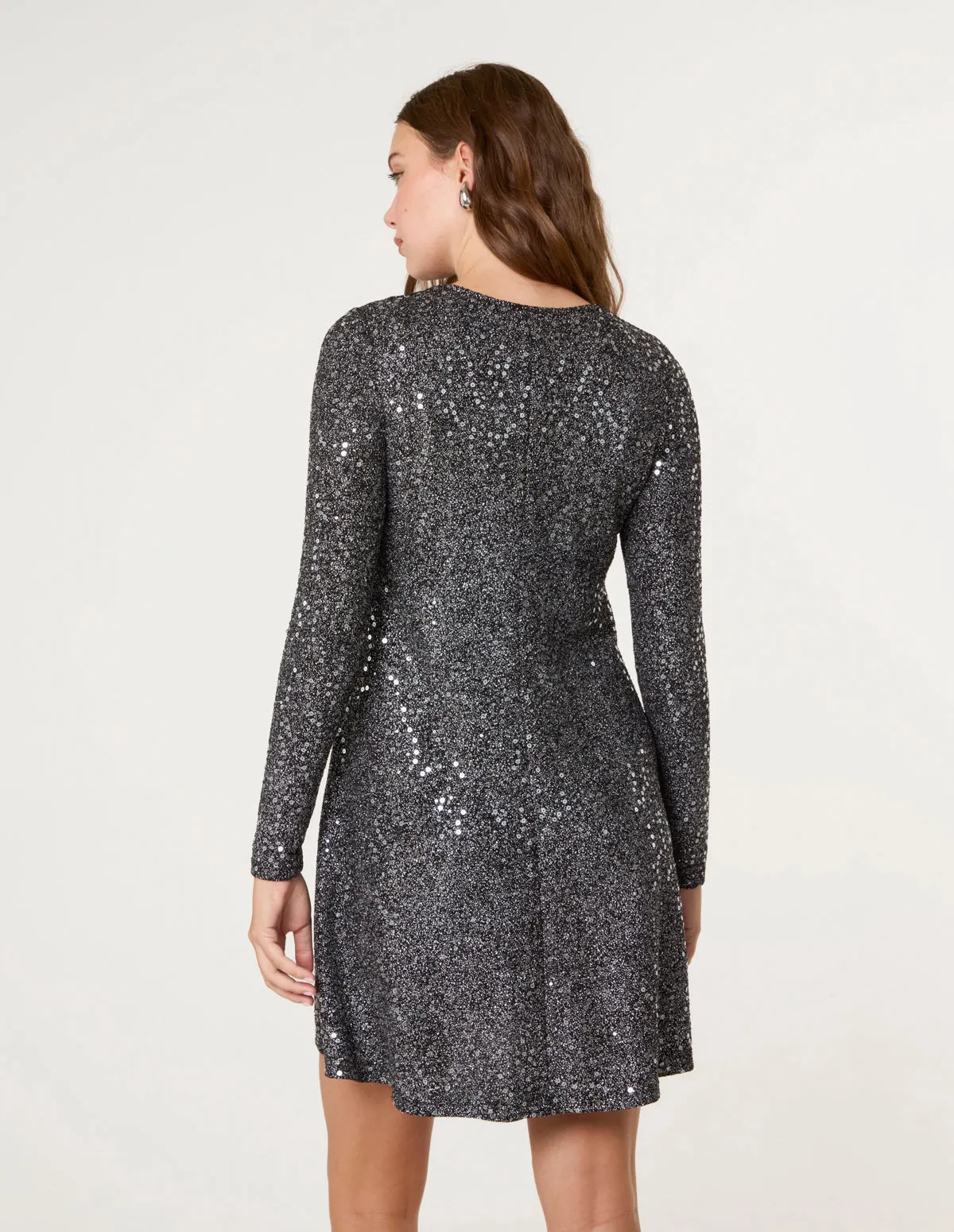 Sequin Swing Dress sold by Blue Vanilla product image thumbnail 4