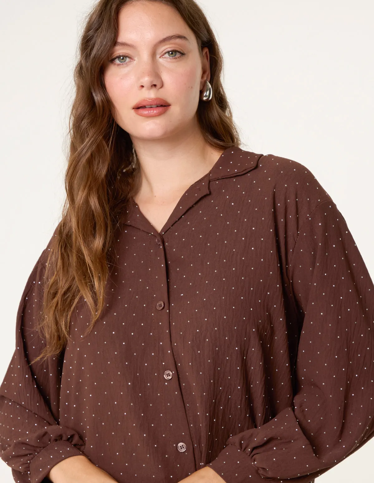 Diamante Shirt sold by Blue Vanilla product image thumbnail 3