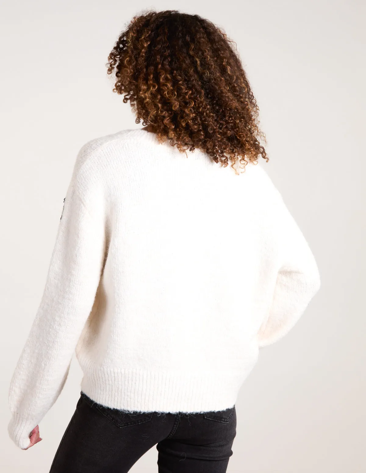 Flower Embroidery Cardigan sold by Blue Vanilla product image thumbnail 4