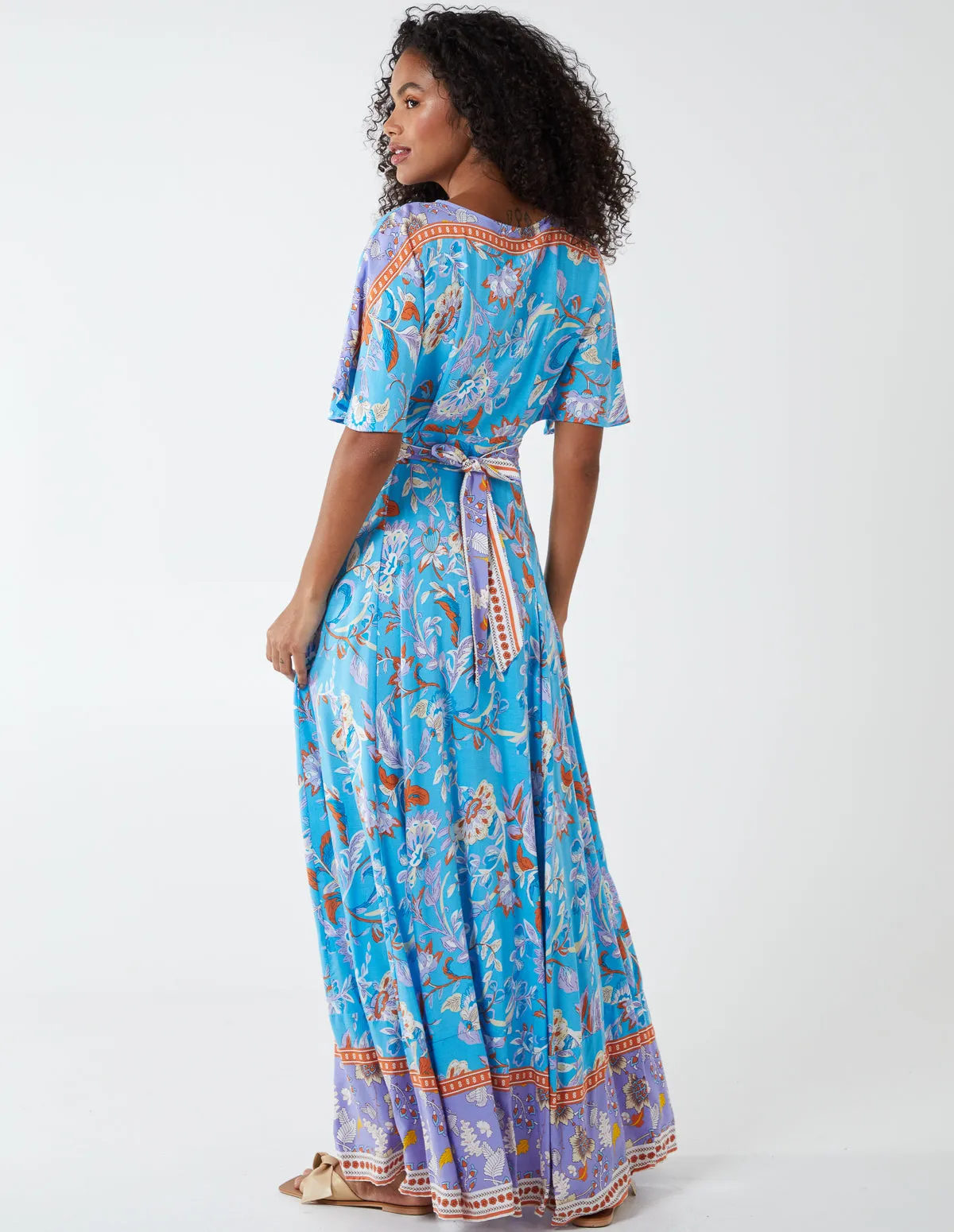 KAYLA - Button Through Maxi Dress sold by Blue Vanilla product image thumbnail 5