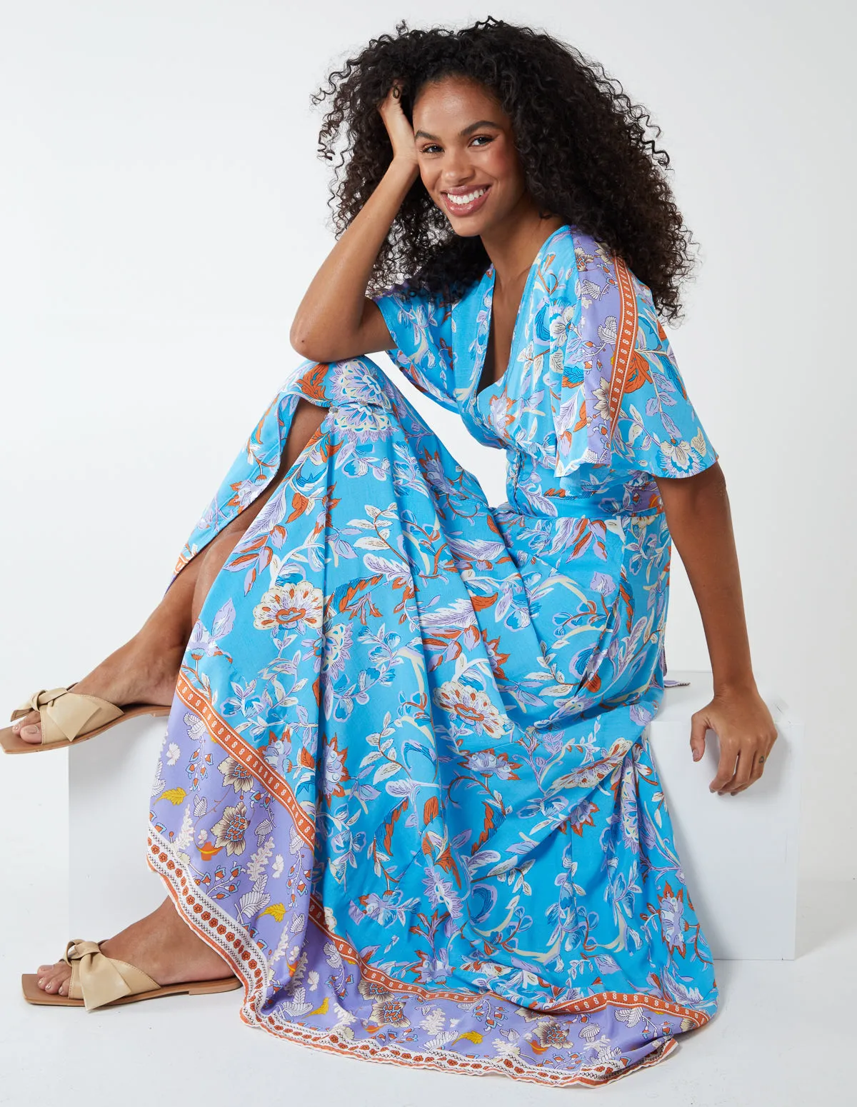 KAYLA - Button Through Maxi Dress sold by Blue Vanilla product image thumbnail 2