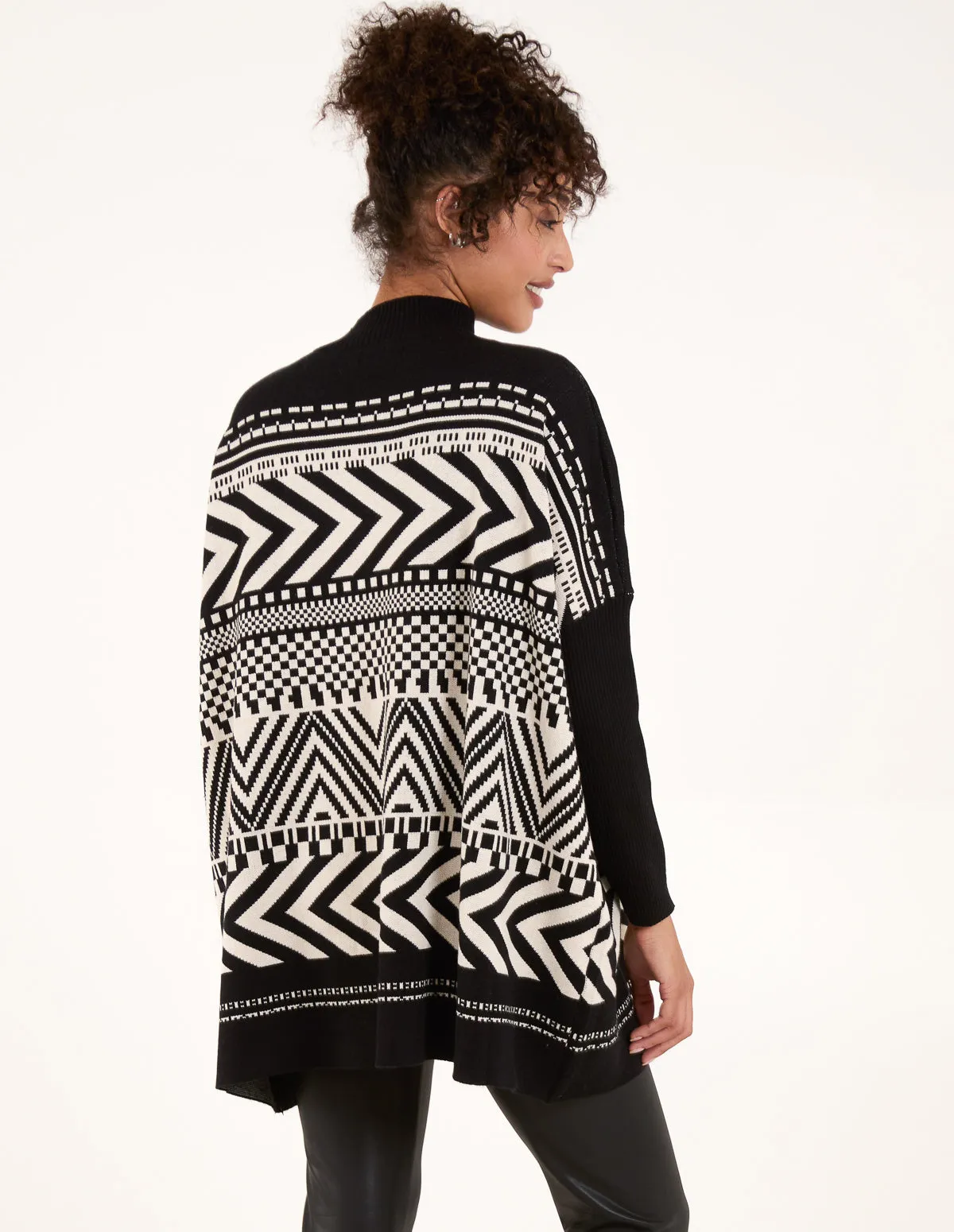 Abstract Print Round Neck Jumper sold by Blue Vanilla product image thumbnail 4