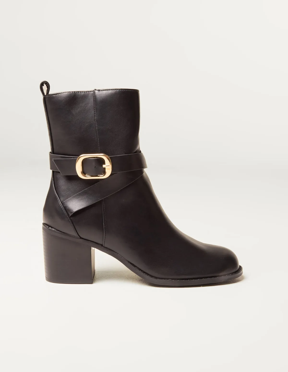 Buckle Detail Ankle Boots sold by Blue Vanilla product image thumbnail 2