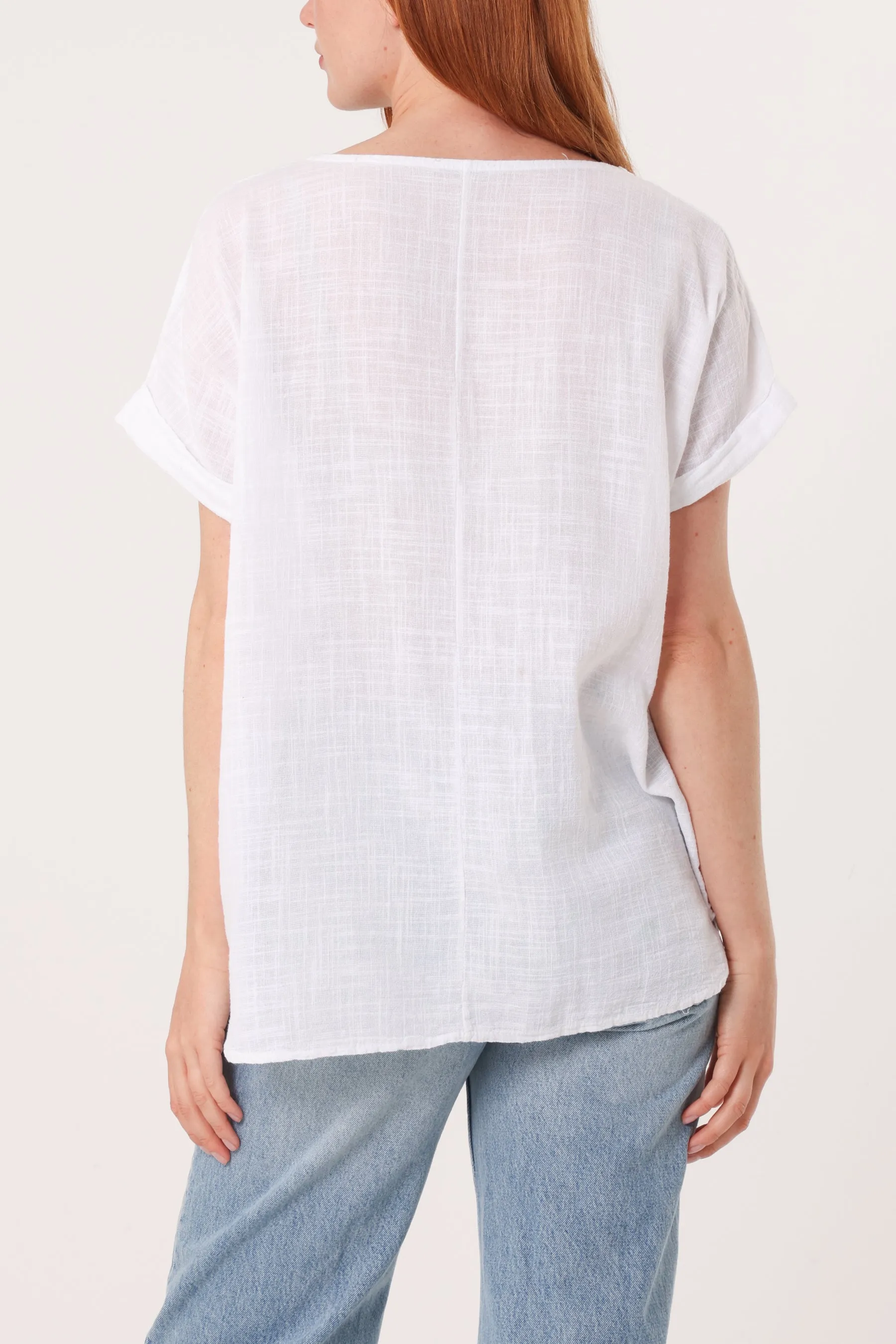 Fish Iridescent Print Top sold by Blue Vanilla product image thumbnail 2