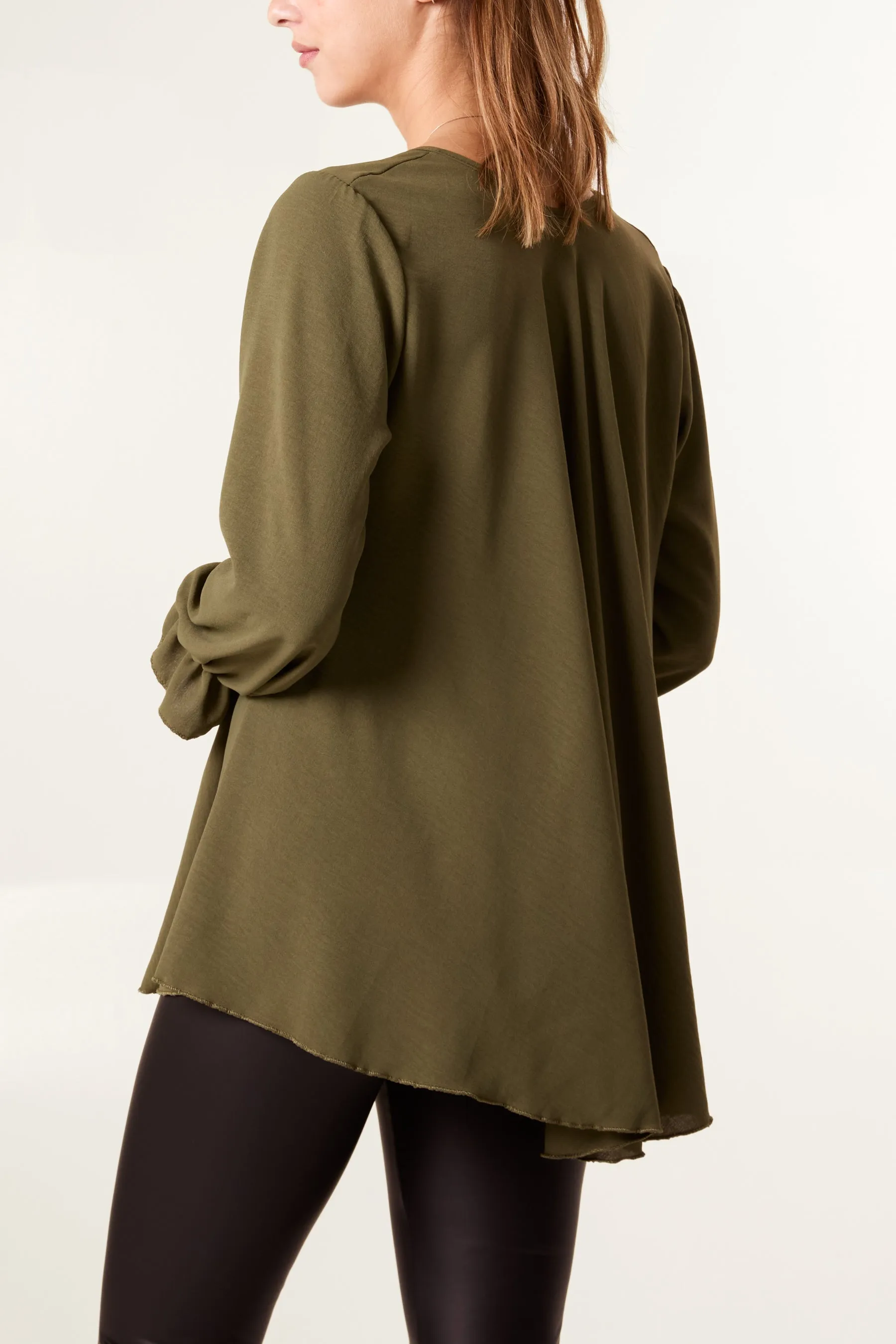 Necklace V Neck Top sold by Blue Vanilla product image thumbnail 2