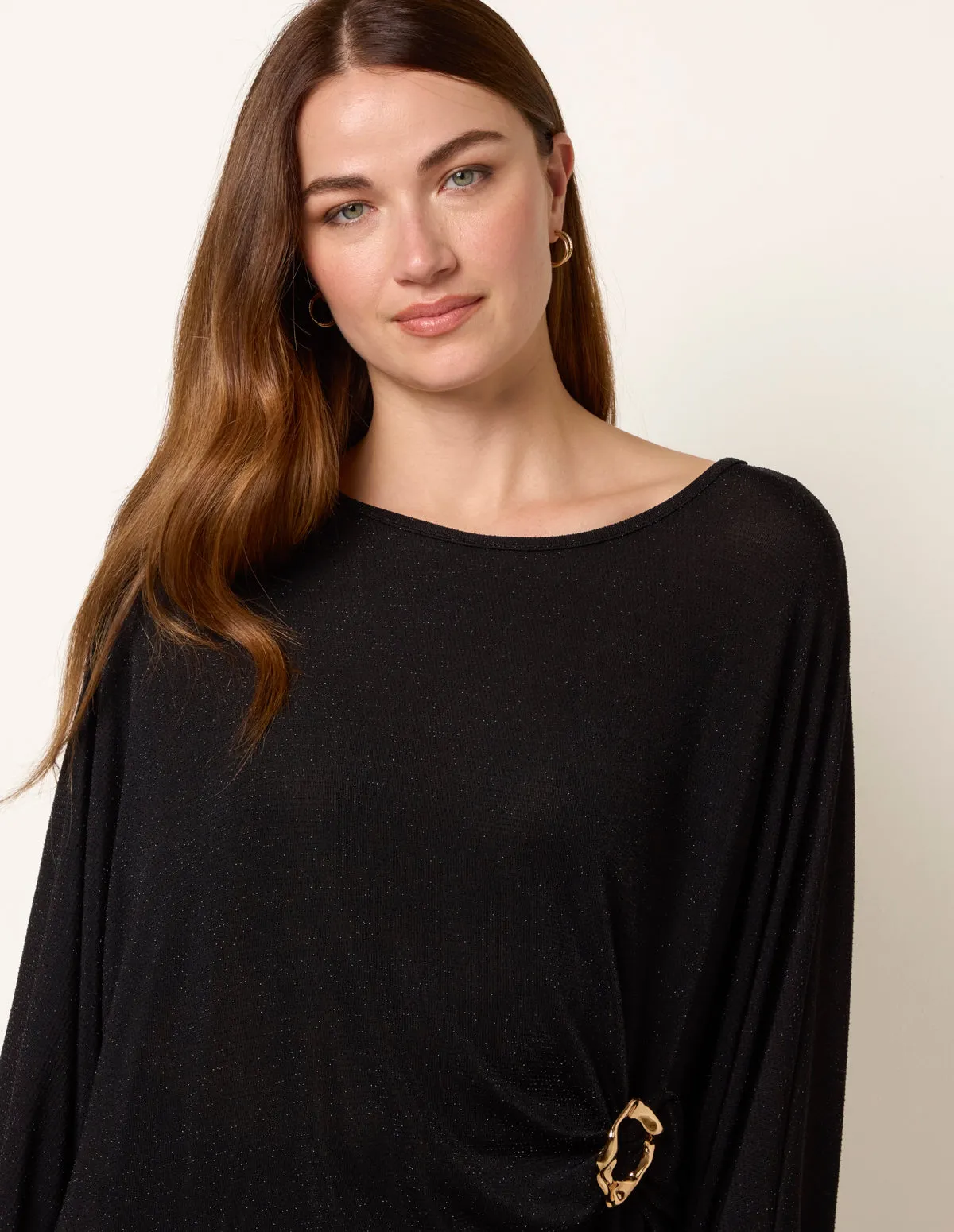 Buckle Metallic Top sold by Blue Vanilla product image thumbnail 2