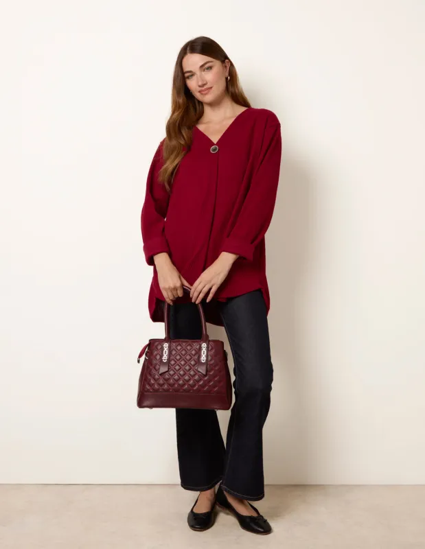 One Button Cord Rib Top sold by Blue Vanilla