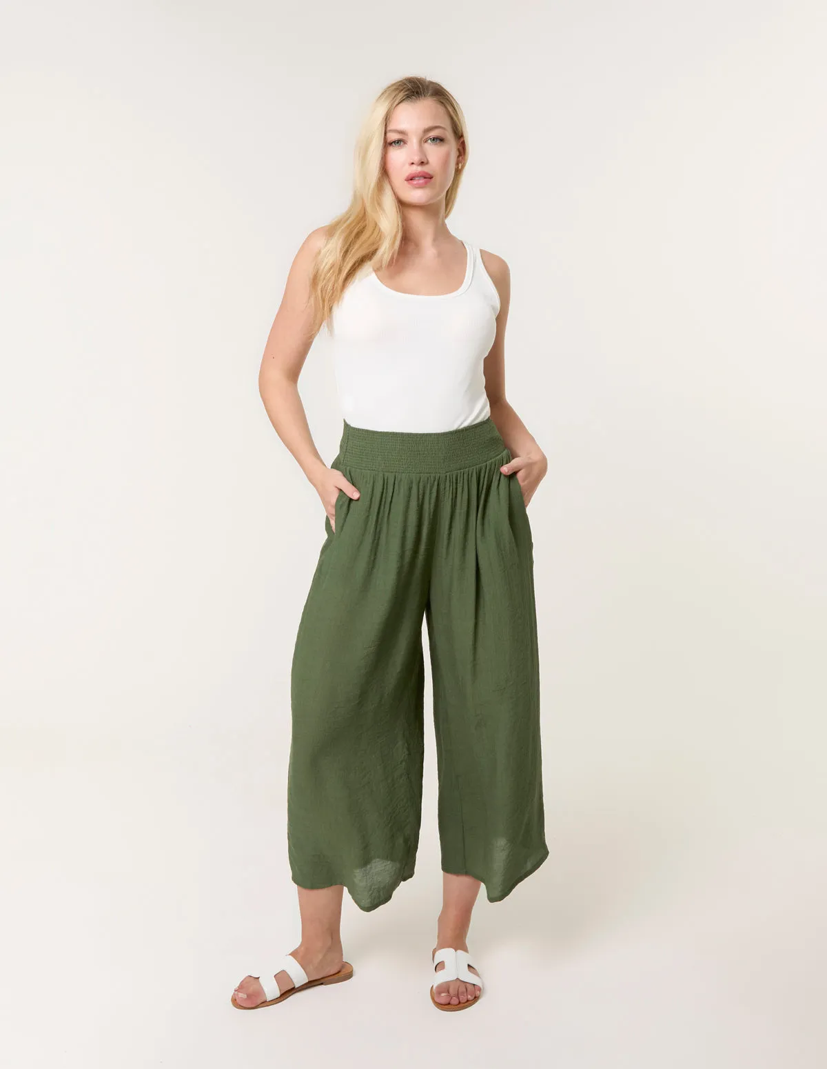 Shirred Culottes sold by Blue Vanilla product image thumbnail 2