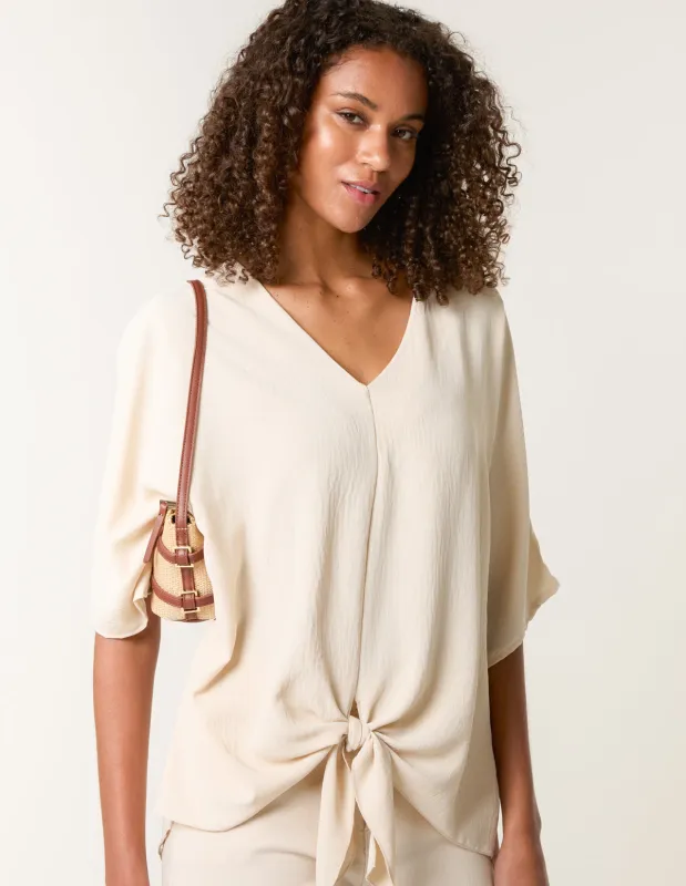 Tie Knot Blouse sold by Blue Vanilla