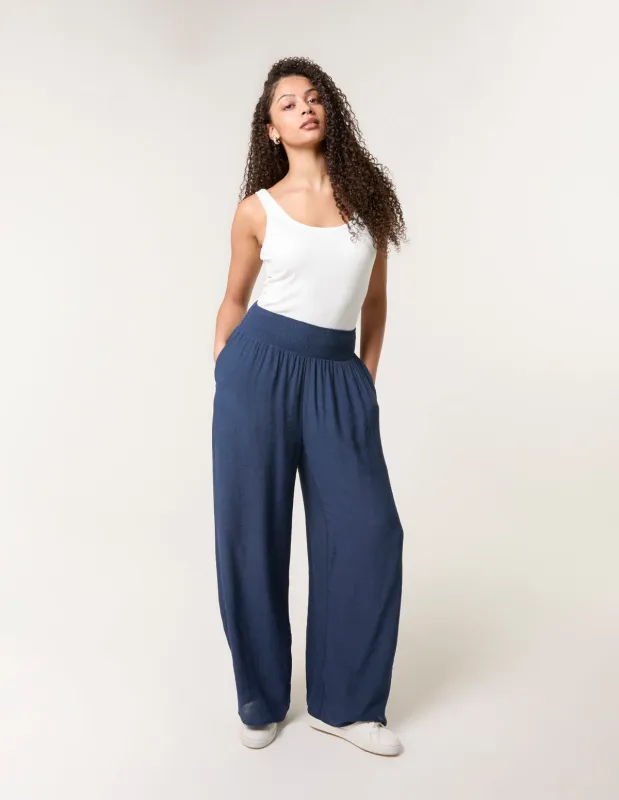 Shirred Trousers sold by Blue Vanilla