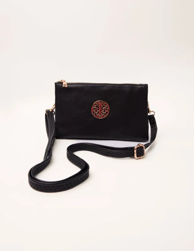 Detailed Zip Up Purse sold by Blue Vanilla